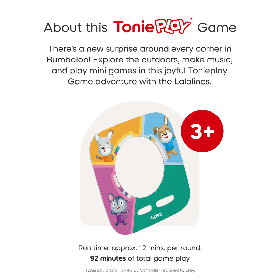 Tonies - Tonieplay - Your Day in Bumbaloo - Lalalinos - Mabel & Fox