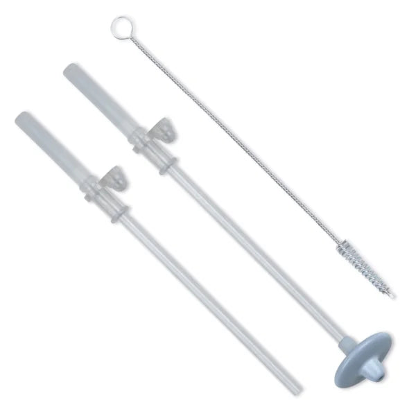 Tum Tum - Large Straws and Brush Set - Mabel & Fox