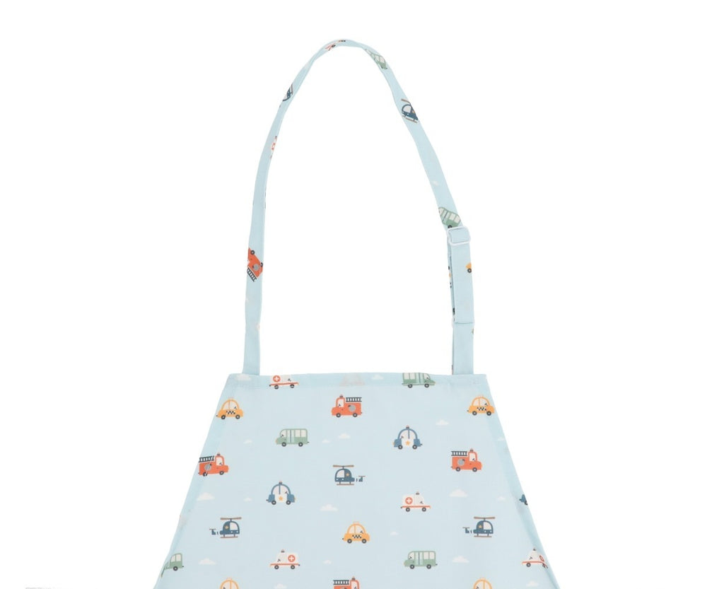 Tutete - Apron and Oven Mitt Set - City Cars - Mabel & Fox