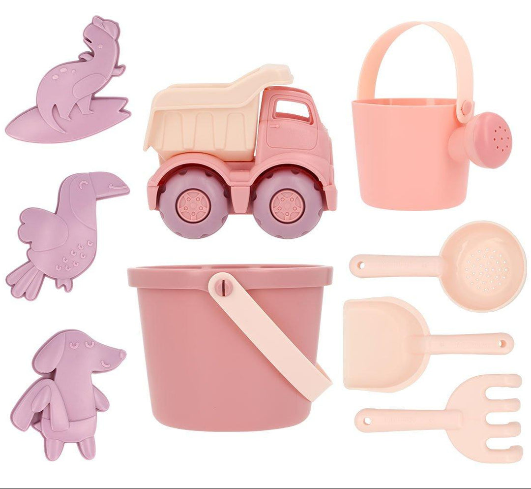 Tutete - Beach Toys Set - Old Rose - Mabel & Fox