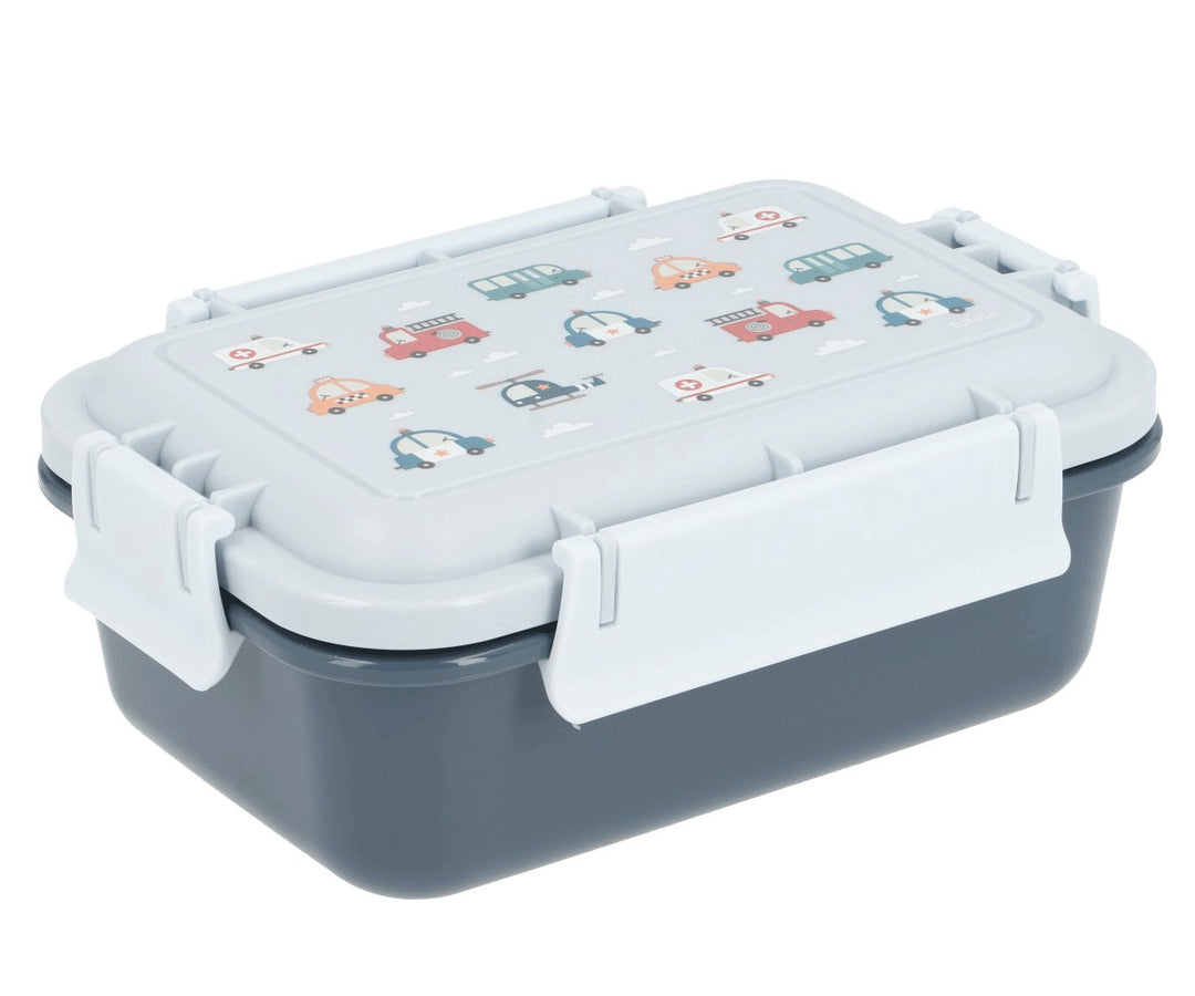 Tutete - Bento Lunch Box - City Cars - Mabel & Fox