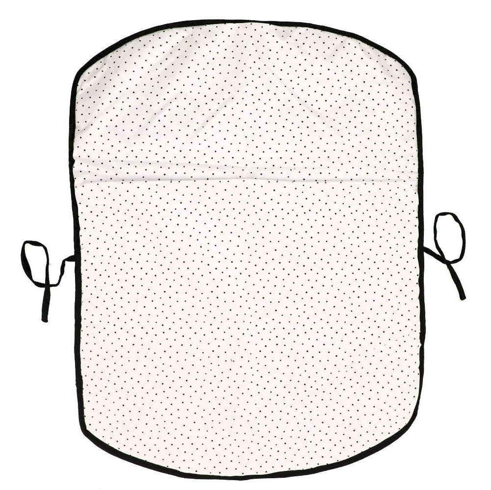 Tutete - Cotton Baby Changer - Black - Mabel & Fox