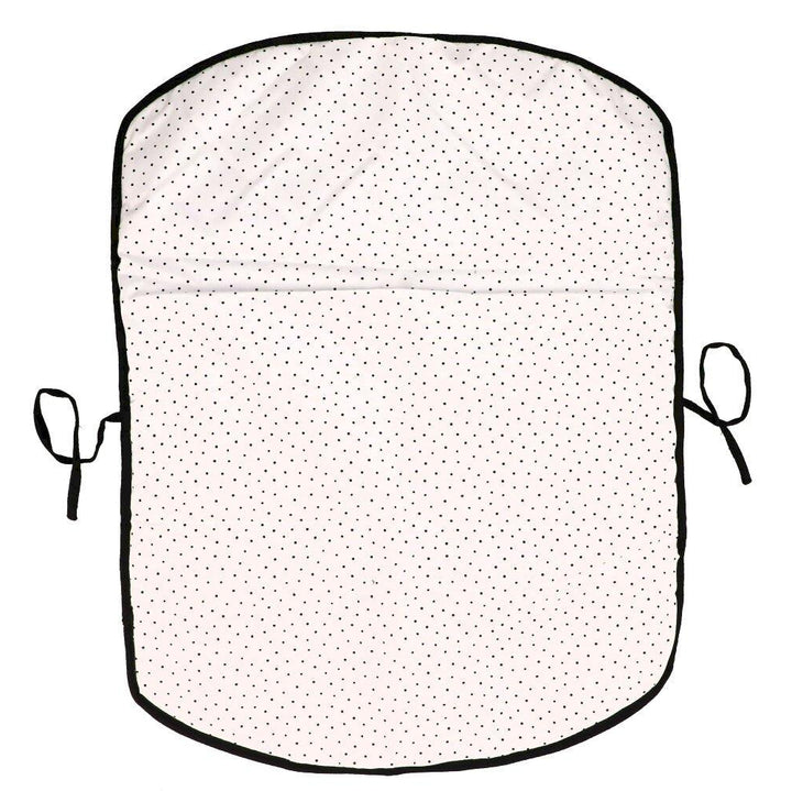 Tutete - Cotton Baby Changer - Black - Mabel & Fox