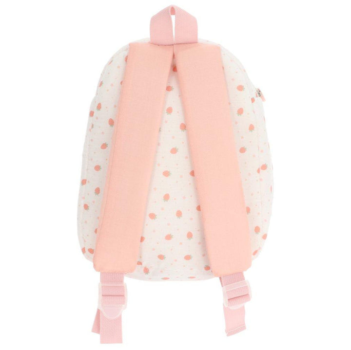 Tutete - Doll Backpack - White Strawberries - Mabel & Fox
