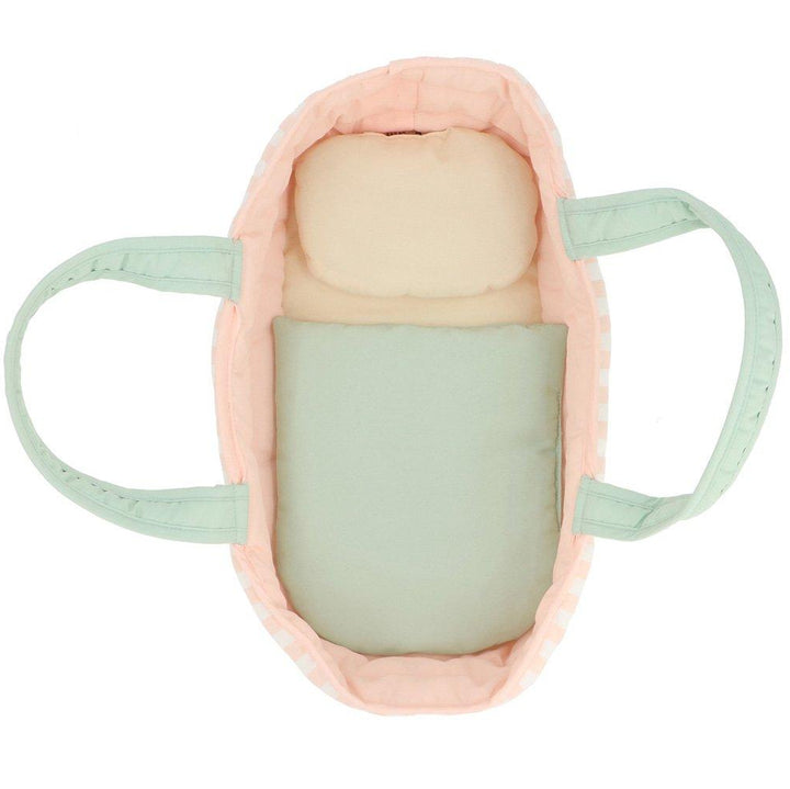 Tutete - Doll Carrier - Sage Stripes - Mabel & Fox