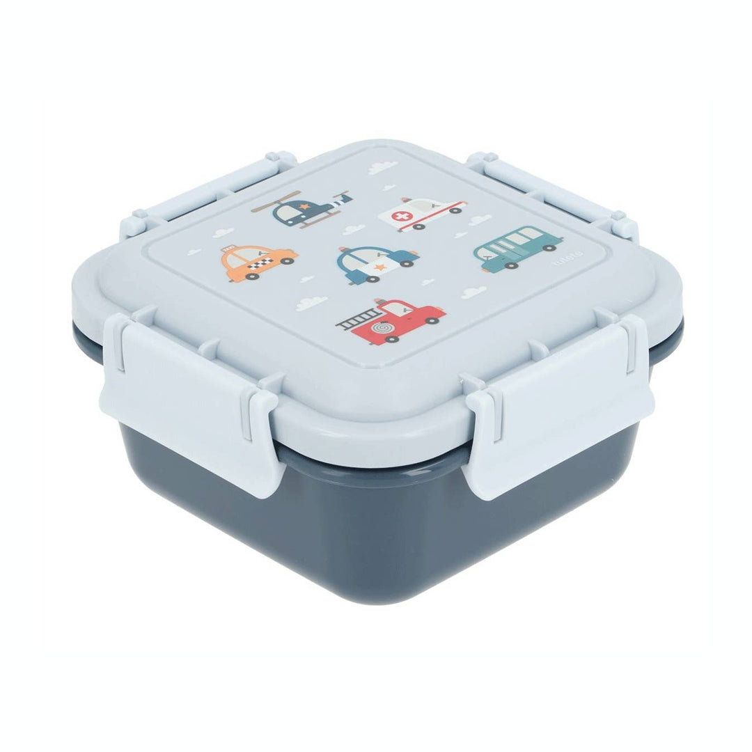 Tutete – Large Lunch Box – City Cars - Mabel & Fox