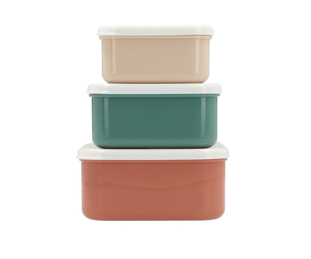 Tutete - Lunch Box Set - Geometric Nature (3 Pack) - Mabel & Fox