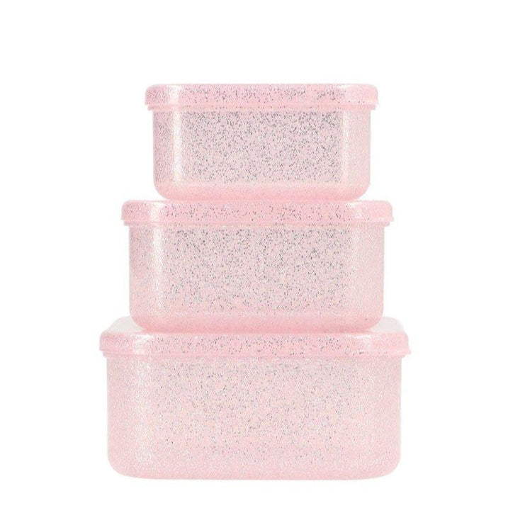 Tutete - Lunch Boxes - Glitter Pink - Mabel & Fox