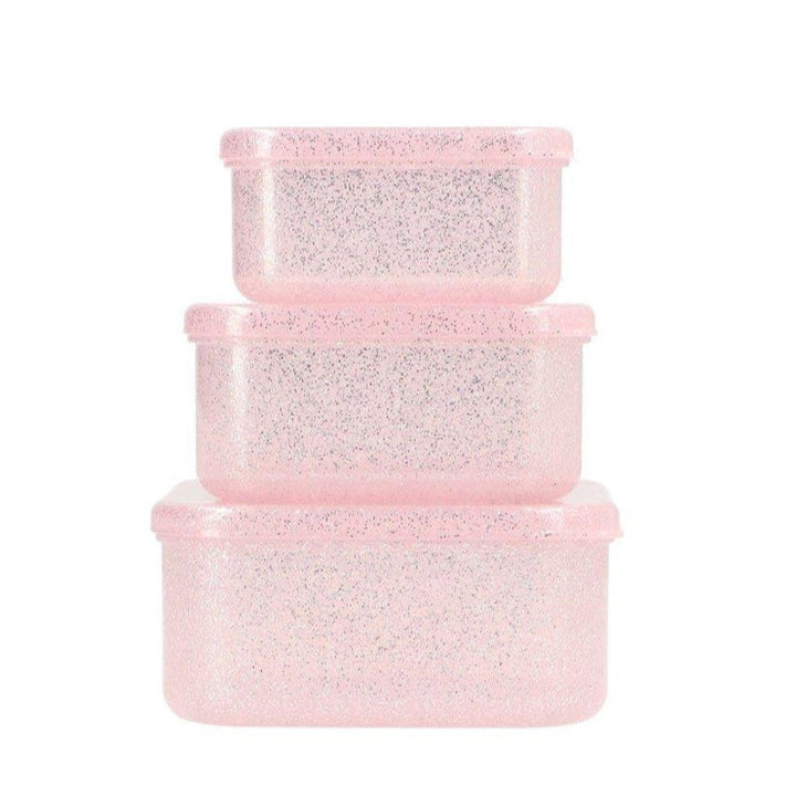 Tutete - Lunch Boxes - Glitter Pink - Mabel & Fox