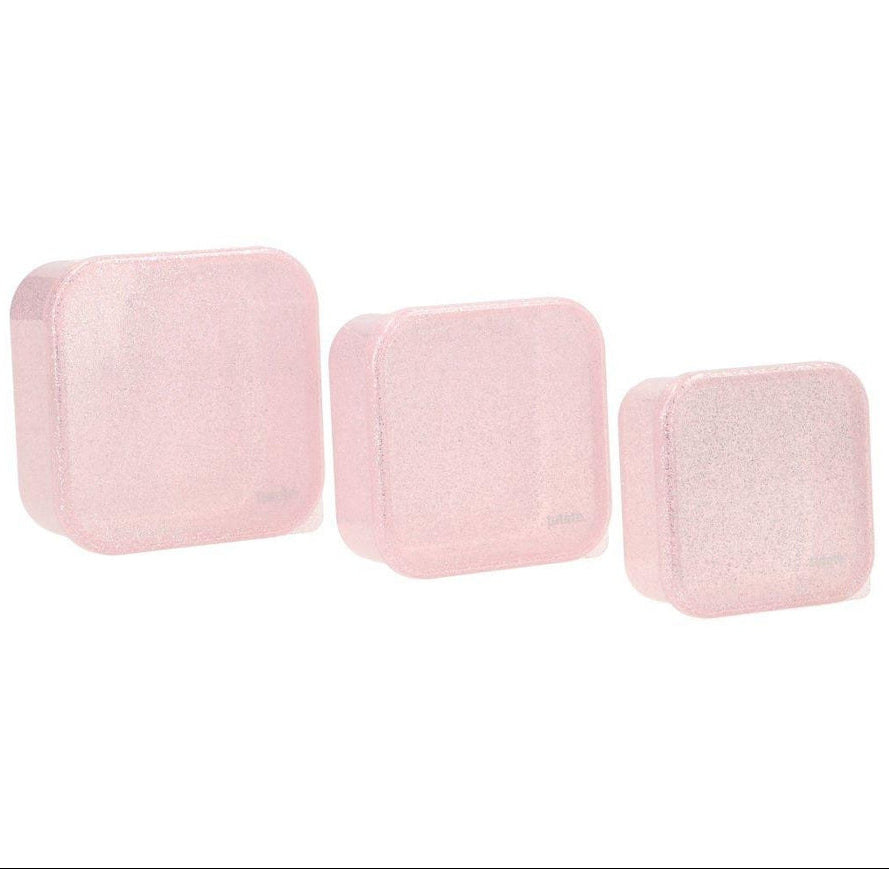 Tutete - Lunch Boxes - Glitter Pink - Mabel & Fox