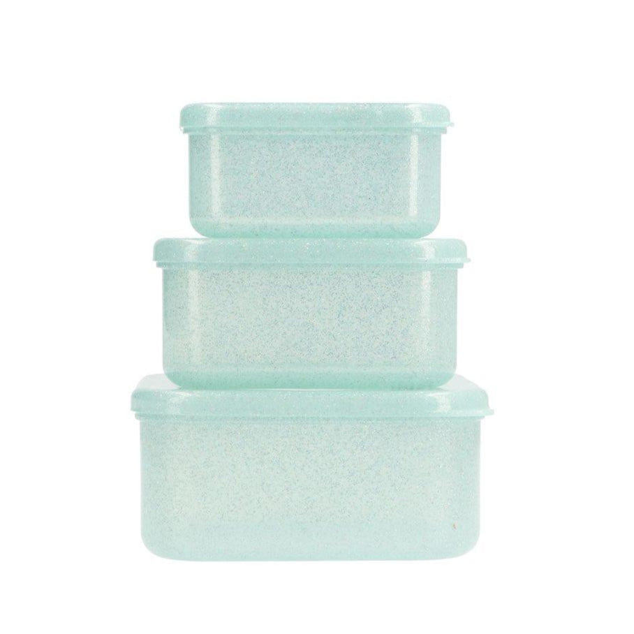 Tutete - Lunch Boxes - Glitter Turquoise - Mabel & Fox
