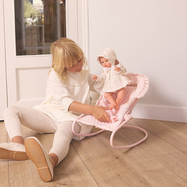 Tutete - Monnëka Doll Bouncer - Vichy - Mabel & Fox