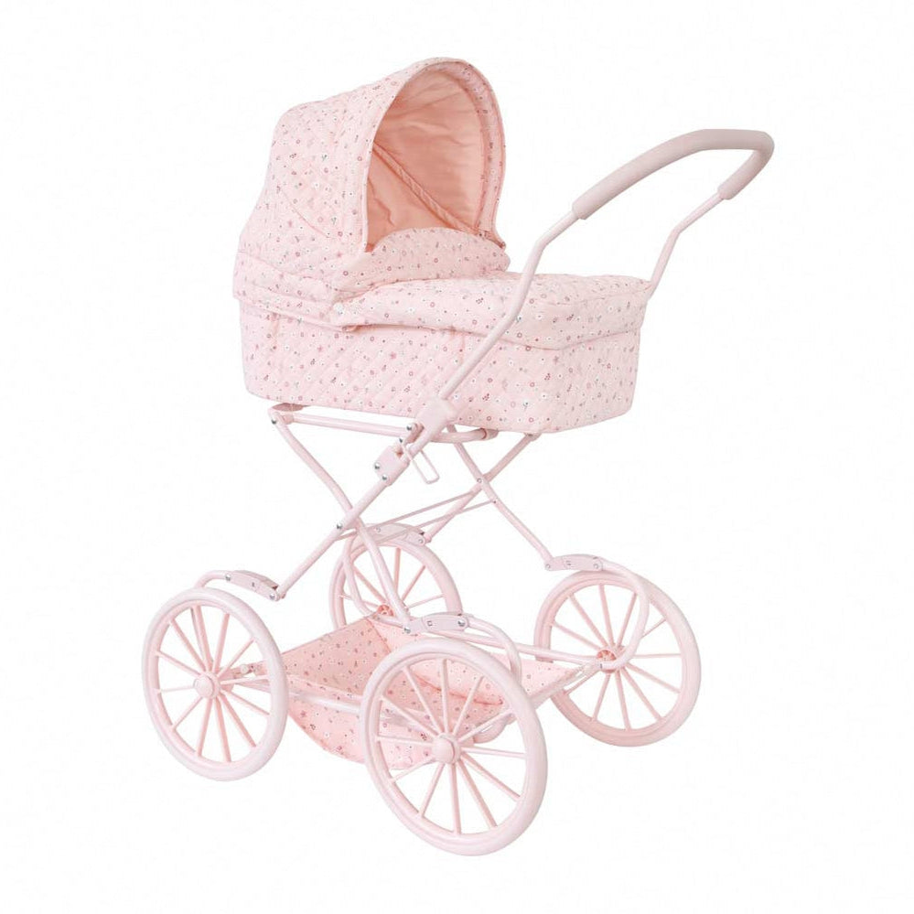 Tutete - Monnëka Doll Pram - Flowers - Mabel & Fox