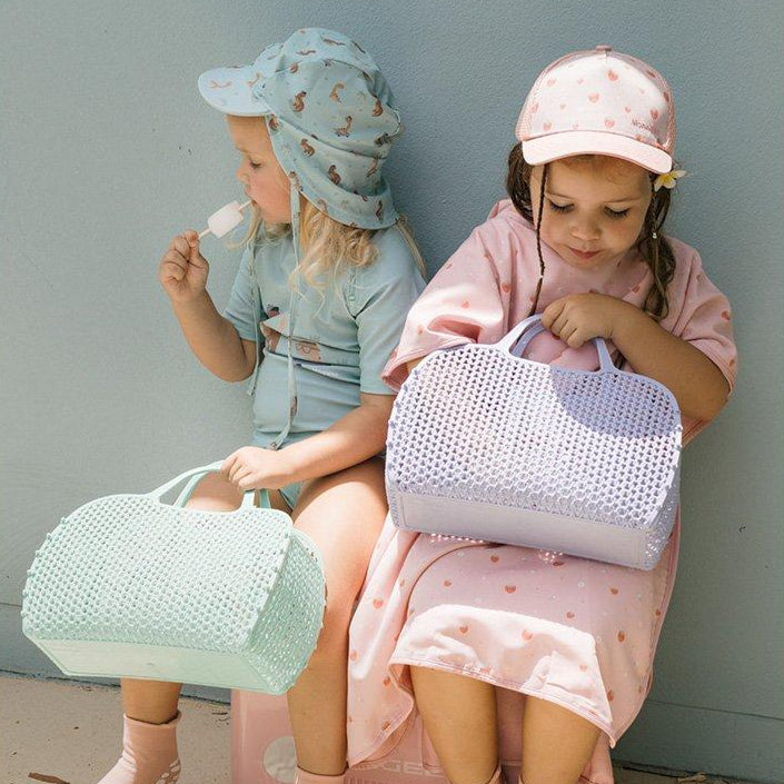 Tutete - Vintage Retro Bag - Lavender - Mabel & Fox