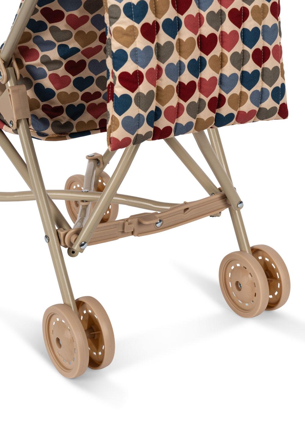 Konges Slojd - Doll Stroller - Coeur Bisous - Mabel & Fox