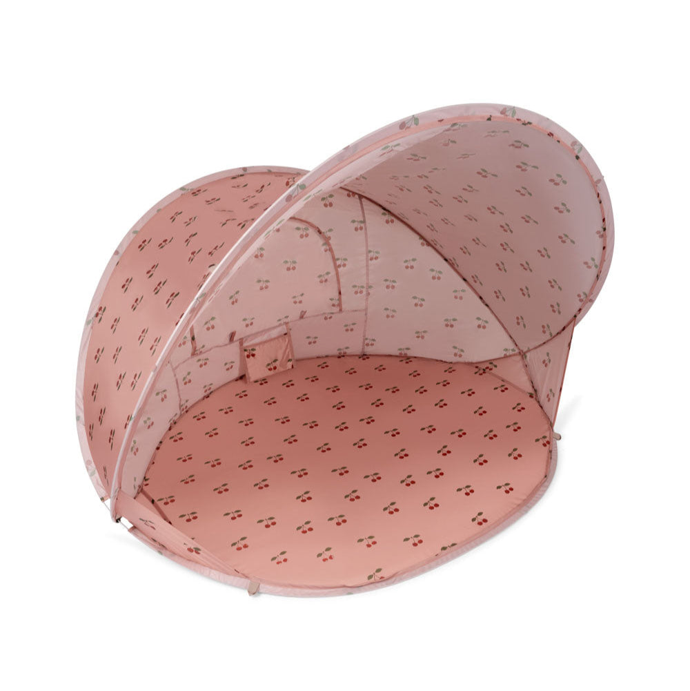Konges Slojd - Beach Pop Up Tent - Anti UV 50+ - Ma Grande Cerise Blush - Mabel & Fox