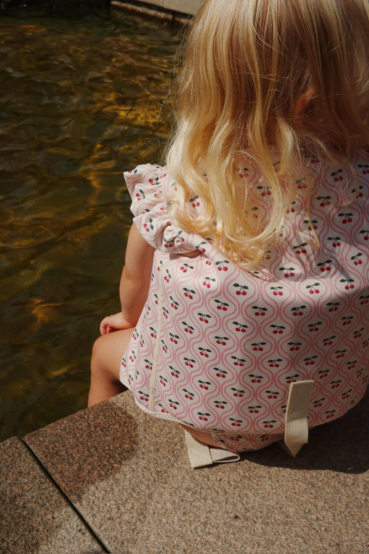 Konges Slojd - Avery Swim Vest - Cherry Pink Motif