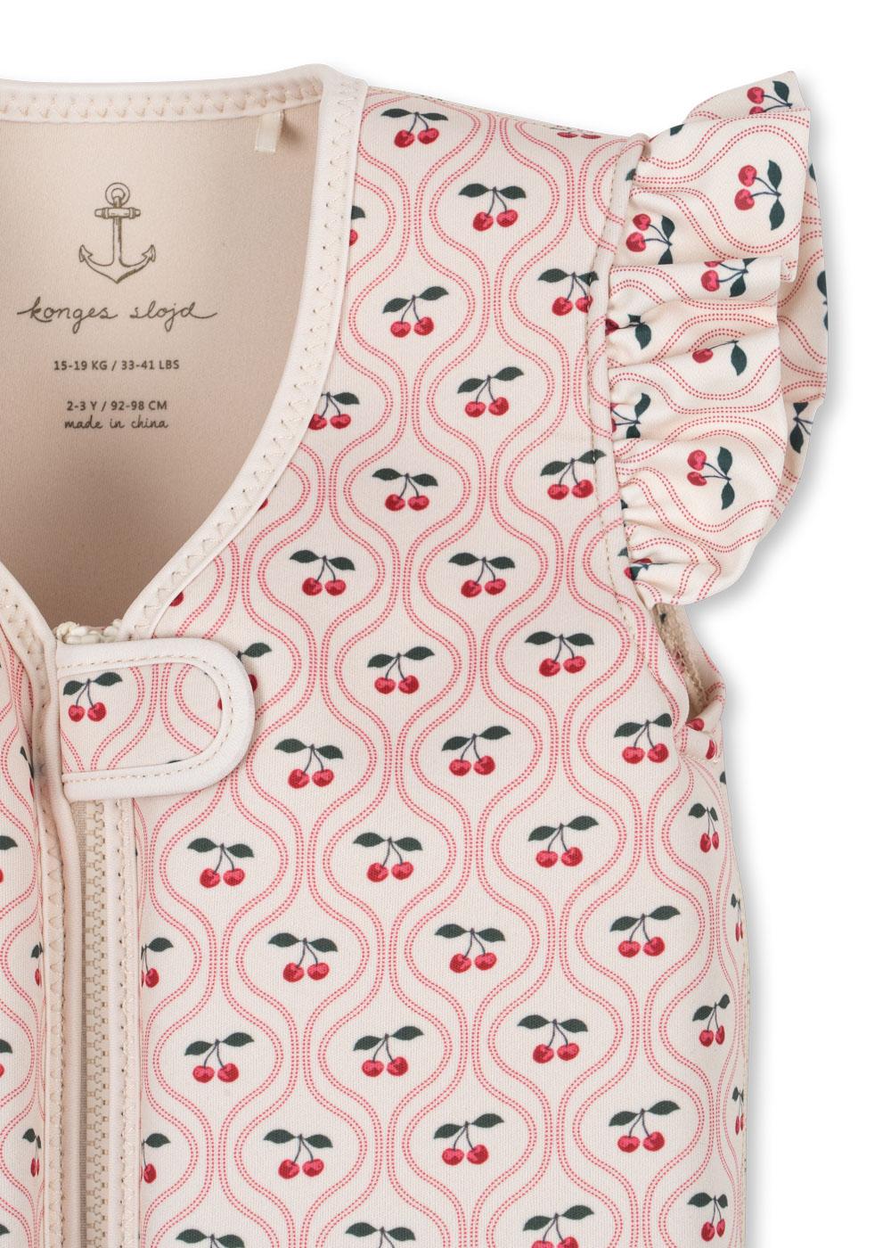 Konges Slojd - Avery Swim Vest - Cherry Pink Motif