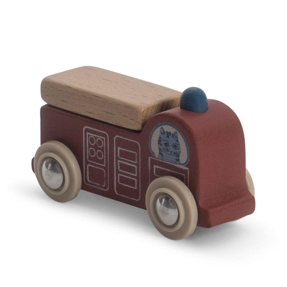 Konges Slojd - Wooden Little Car - Red