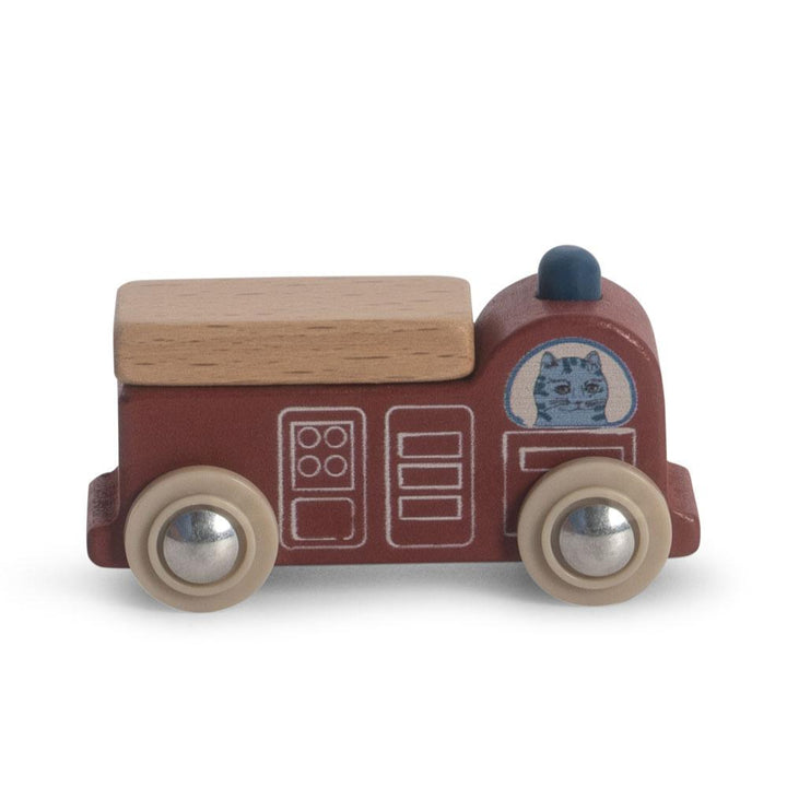 Konges Slojd - Wooden Little Car - Red