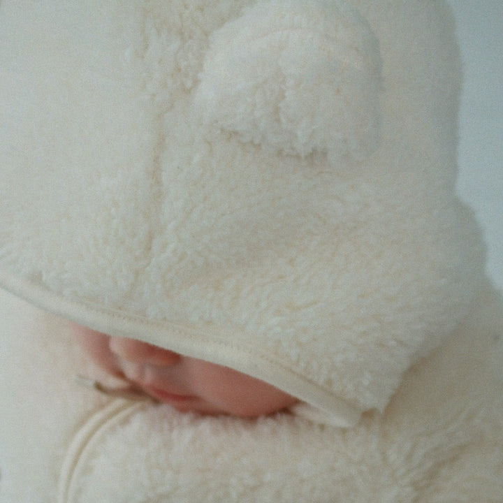 Konges Slojd - Fanga Fontana - Picco - Onesie - Antique White