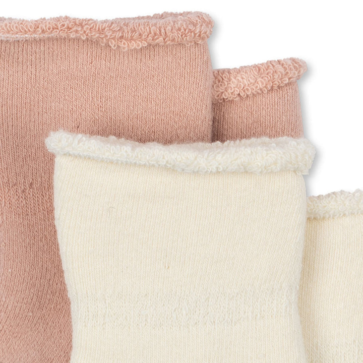 Konges Slojd - Fanga Fontana - Vicino - Terry Socks - Cameo Rose - (2 Pack)