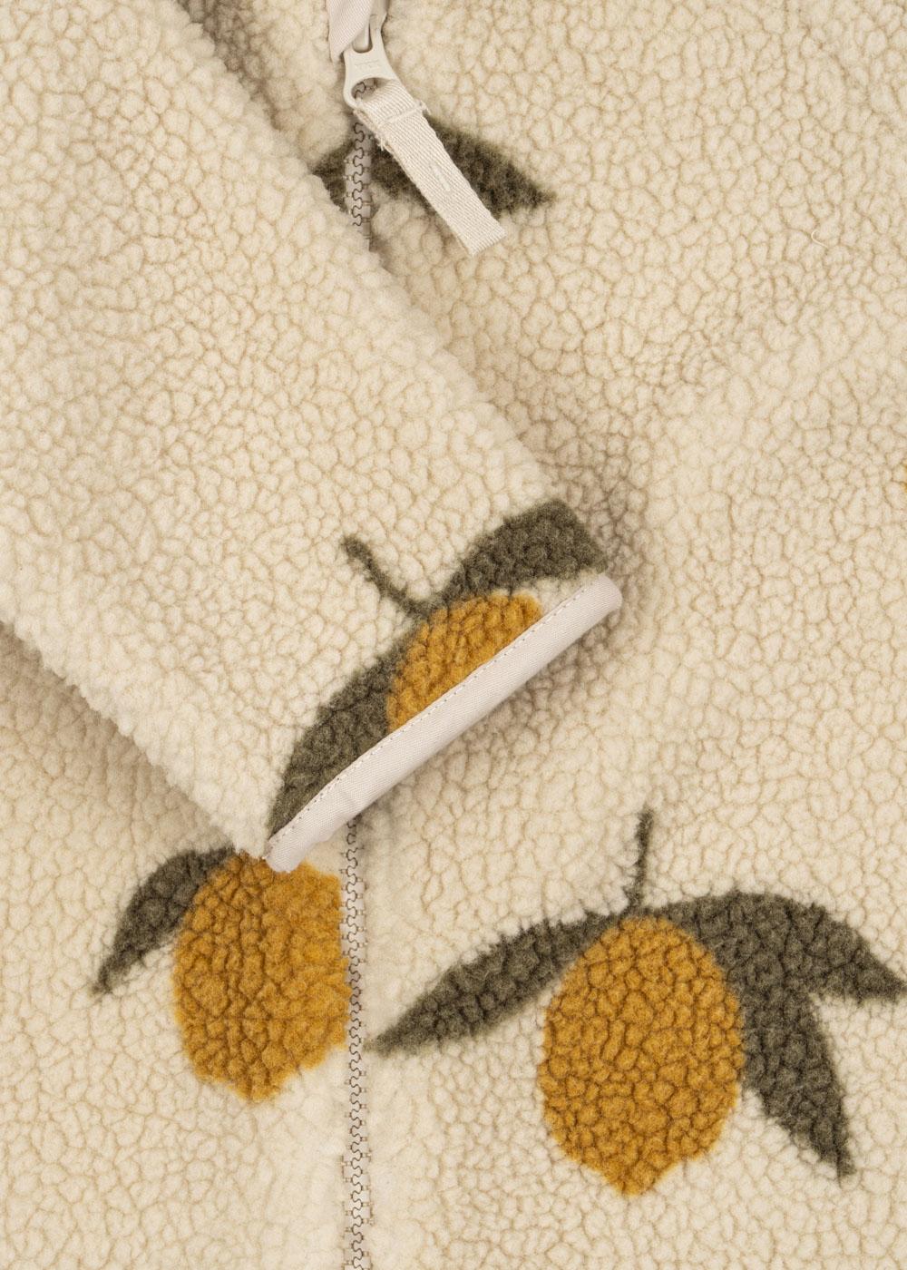 Konges Slojd - Jody Teddy Onesie - Mon Grand Citron