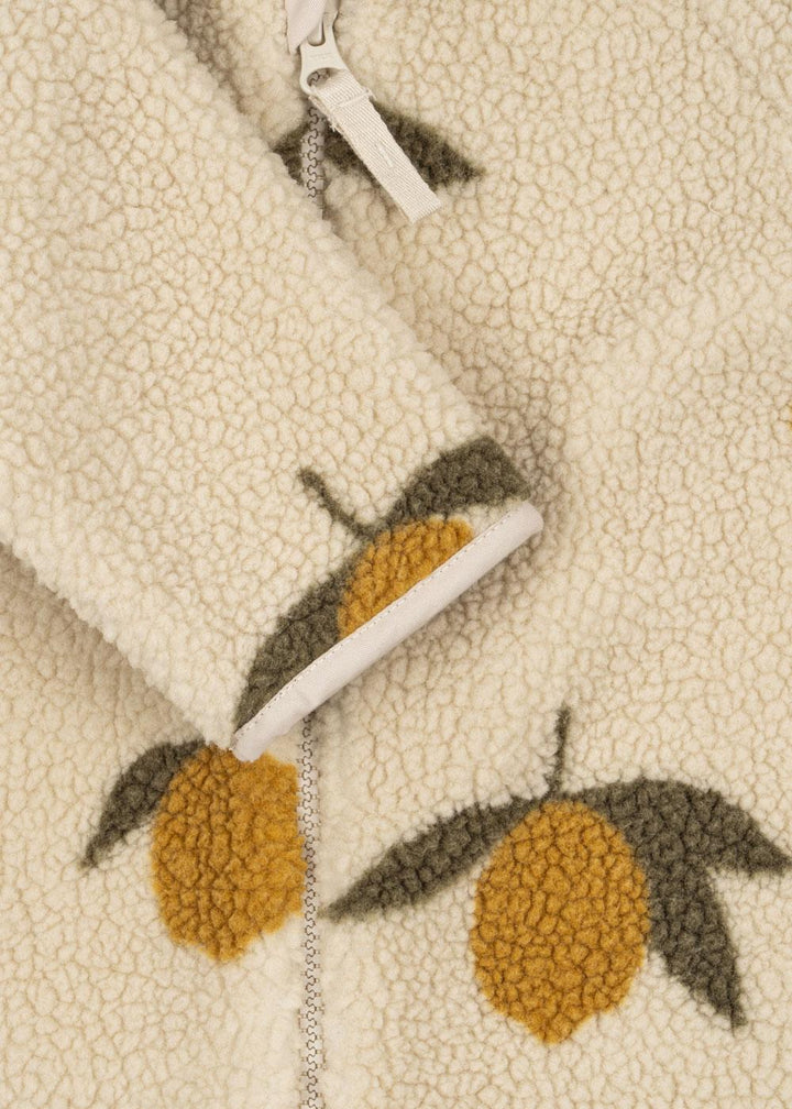 Konges Slojd - Jody Teddy Onesie - Mon Grand Citron