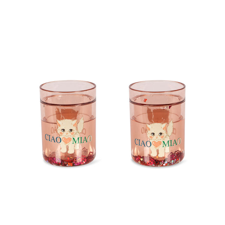 Konges Slojd - Glitter Cup - Ciao Miao (2 Pack)