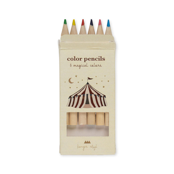 Konges Slojd - Activity Book With Colour Pencils - Off White