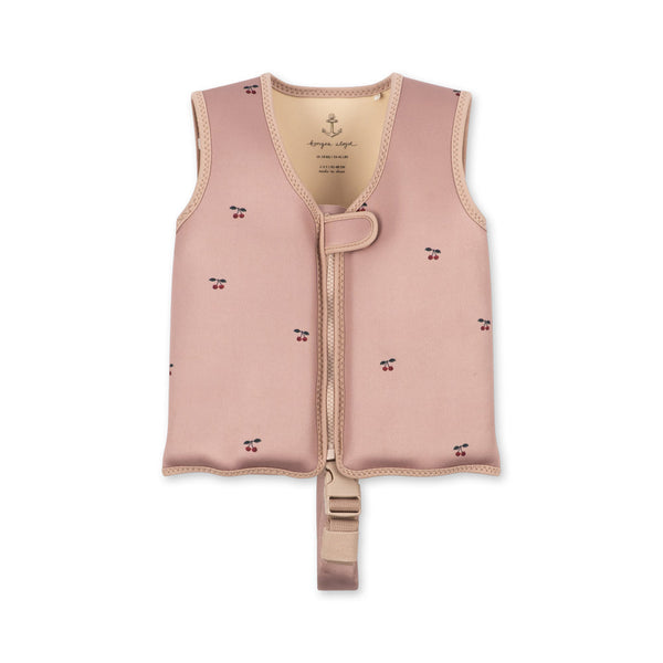 Konges Slojd – Ellis Swim Vest – Cherry Blush - Mabel & Fox