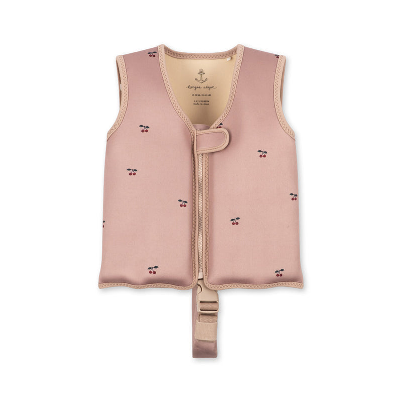 Konges Slojd – Ellis Swim Vest – Cherry Blush - Mabel & Fox