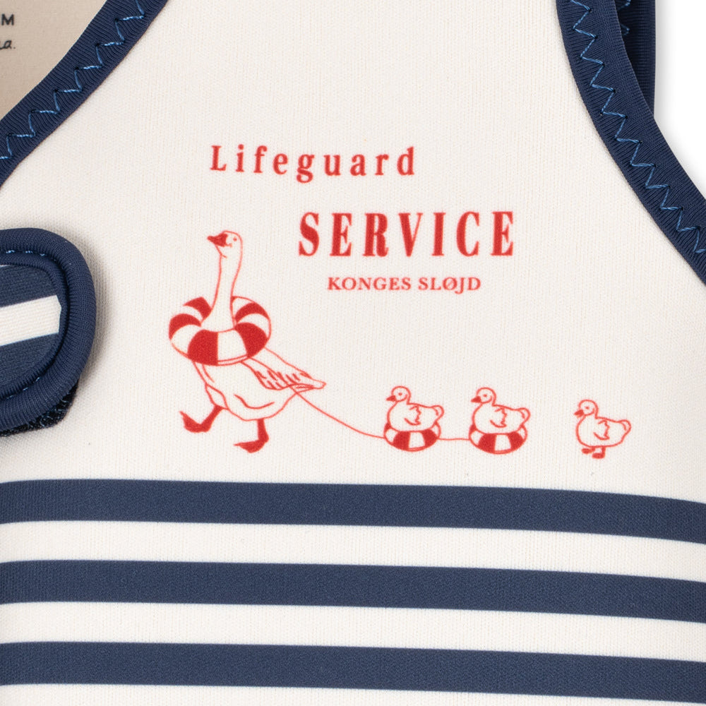 Konges Slojd – Ellis Swim Vest – Marin Stripe - Mabel & Fox