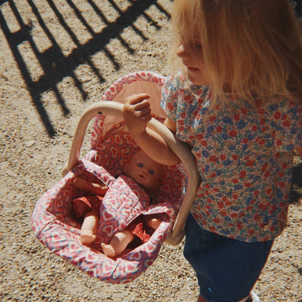 Konges Slojd – Doll Car Seat - Felice Rose - Mabel & Fox