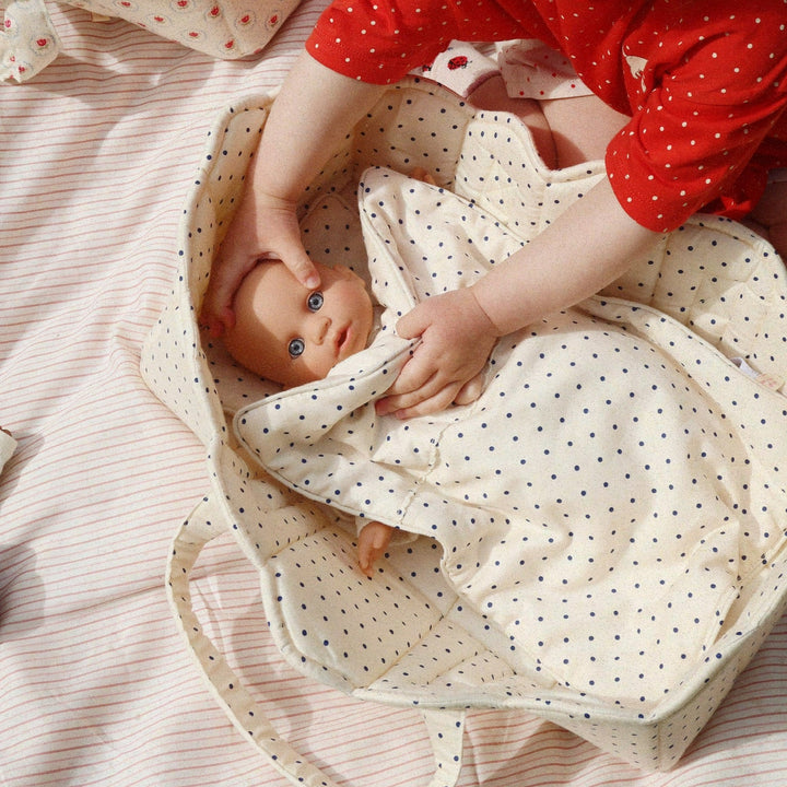 Konges Slojd – Doll Bedding – Estate Dot - Mabel & Fox