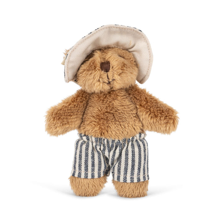 Konges Slojd – Tiny Teddy Travel – Blue Stripe - Mabel & Fox