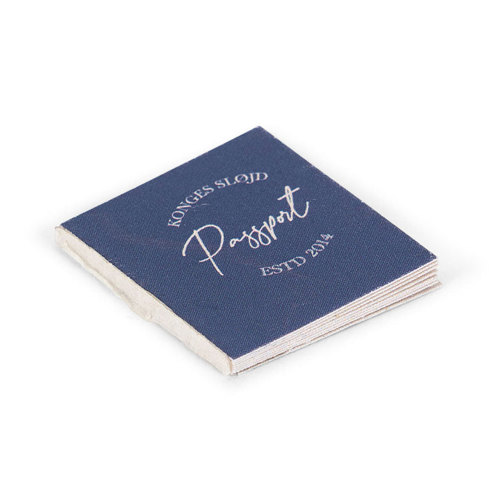 Konges Slojd – Tiny Teddy Travel – Blue Stripe - Mabel & Fox