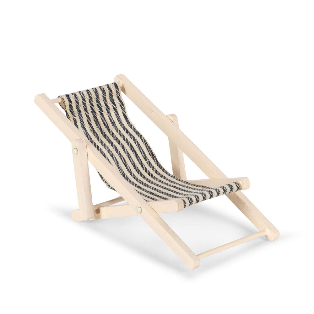 Konges Slojd – Tiny Teddy Travel – Blue Stripe - Mabel & Fox