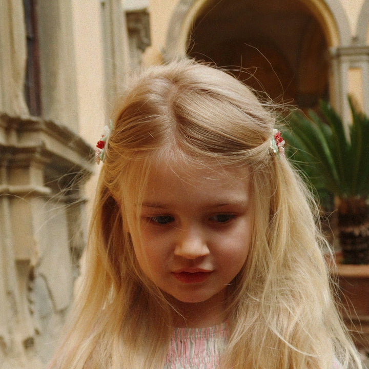 Konges Slojd – Flower Field Hair Clips (2 Pack) - Mabel & Fox