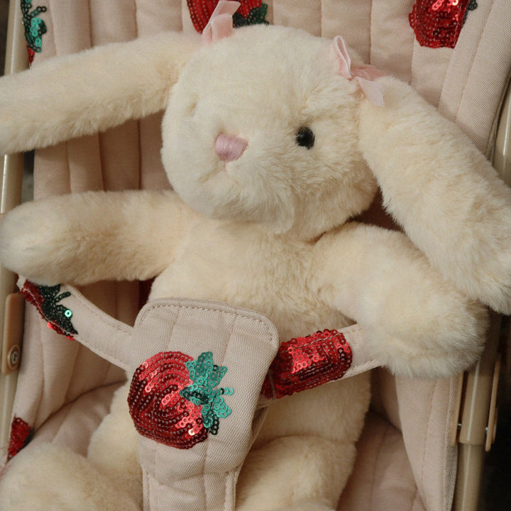 Konges Slojd – Tulle Doll Stroller – Strawberry - Mabel & Fox
