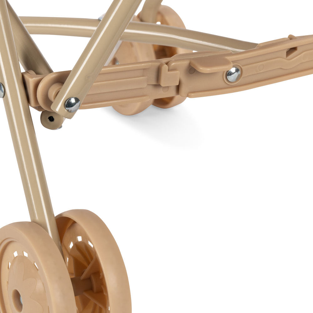 Konges Slojd – Tulle Doll Stroller – Strawberry - Mabel & Fox