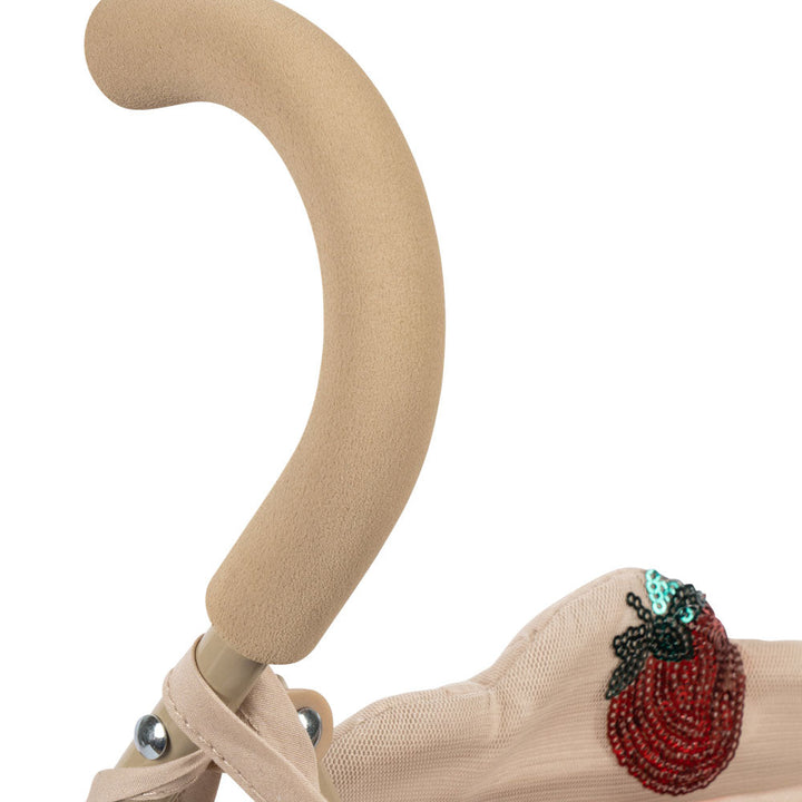 Konges Slojd – Tulle Doll Stroller – Strawberry - Mabel & Fox