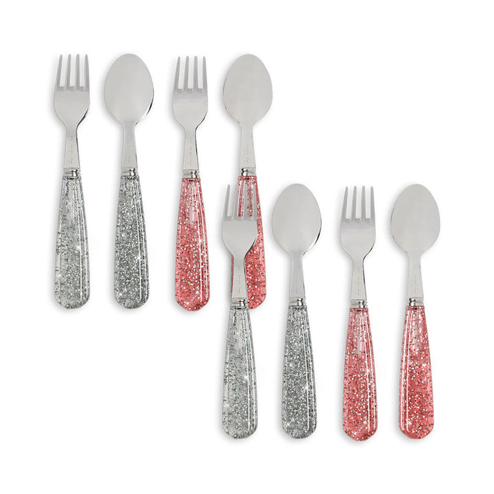 Konges Slojd - Cutlery Set – 8 Pack Sparkly Cutlery