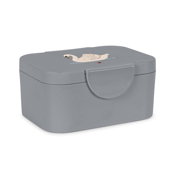 Konges Slojd – Lunch Box – Swan Blue - Mabel & Fox