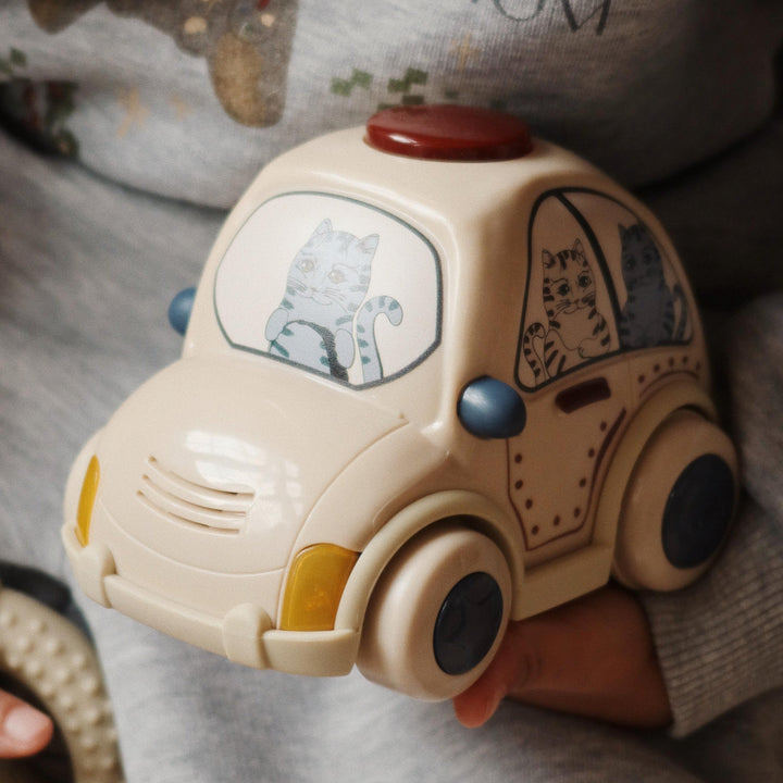 Konges Slojd - Remote Control Car - Police Car Beige