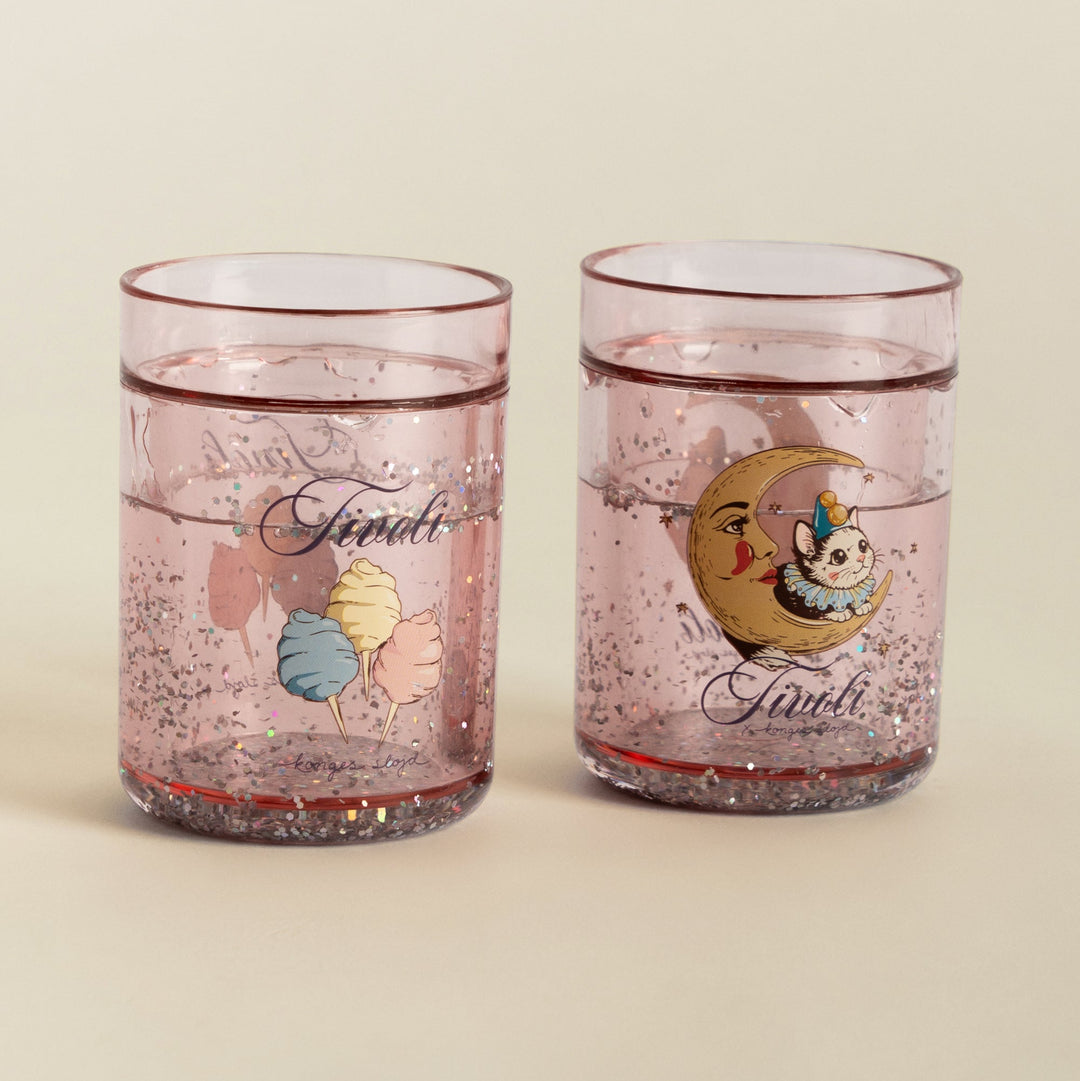 Konges Slojd x Tivoli - Glitter Cups - Mellow Rose - Mabel & Fox