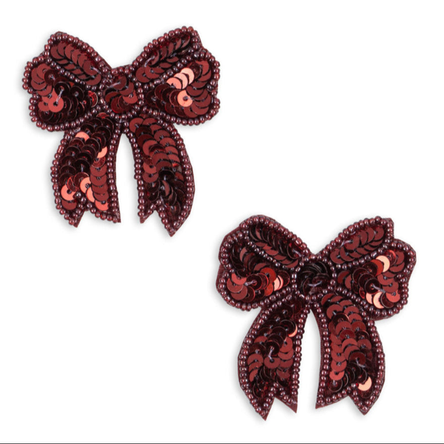 Konges Slojd - Sequin Bow Hair Clip (2 Pack) - Mabel & Fox