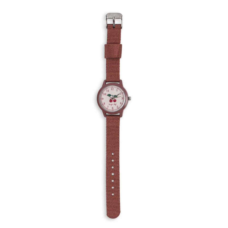 Konges Slojd - Kids Wrist Watch - Cherry
