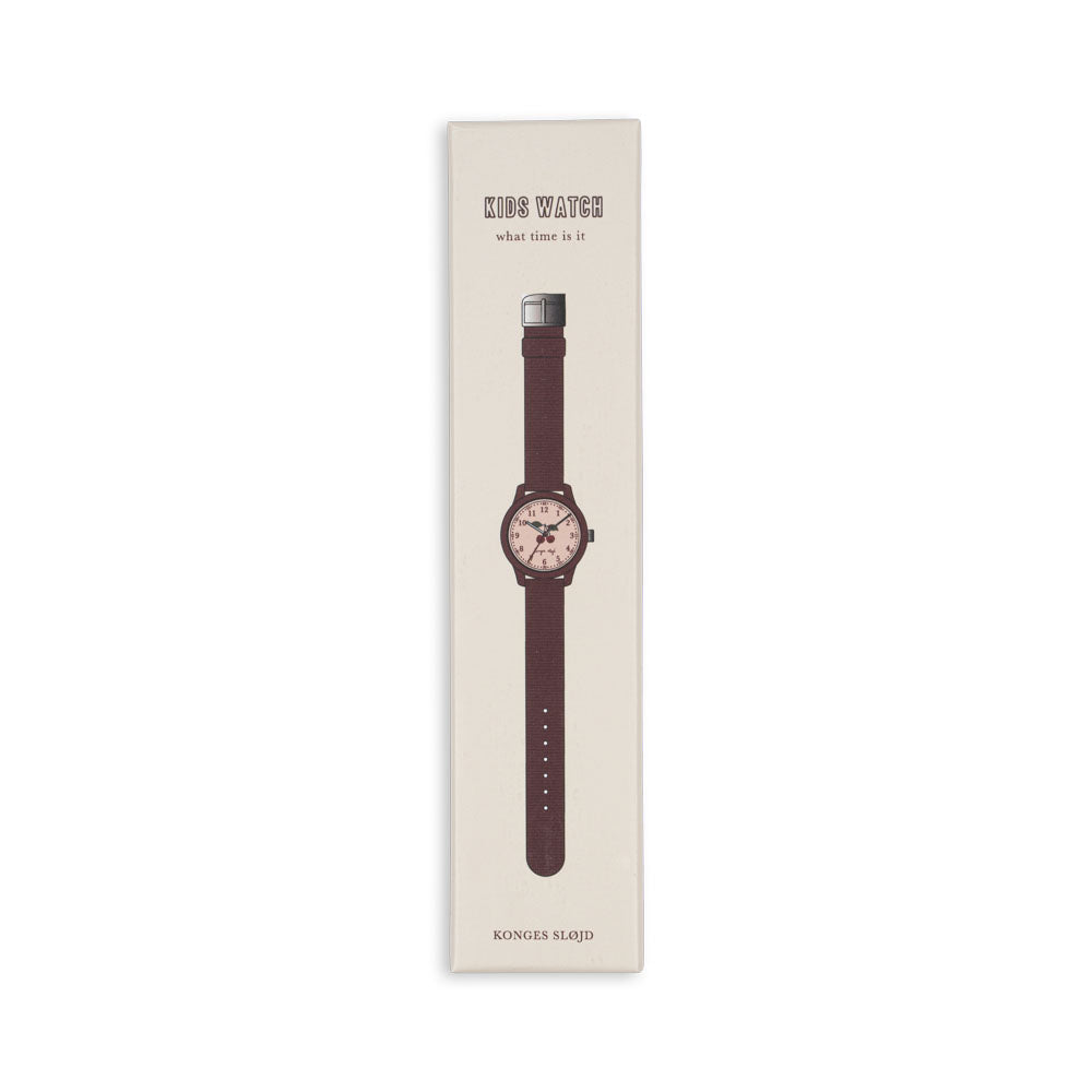 Konges Slojd - Kids Wrist Watch - Cherry