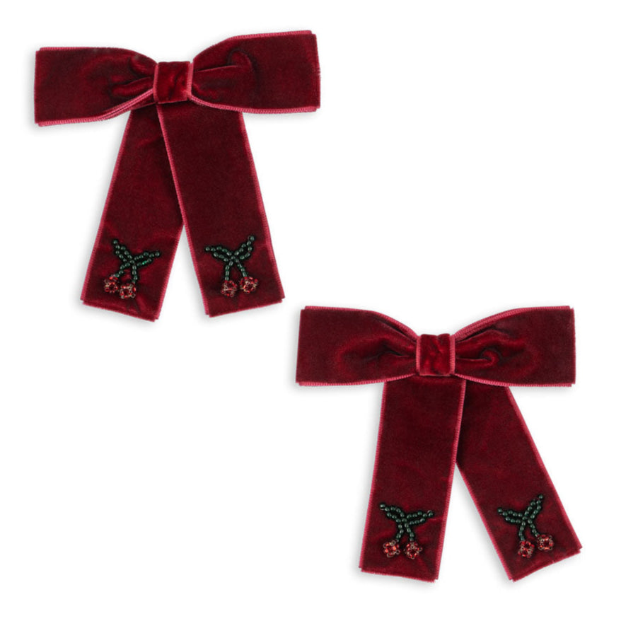 Konges Slojd - Juliette Bow Hair Clip (2 Pack)